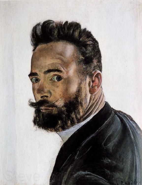 Ferdinand Hodler Self-Portrait Spain oil painting art